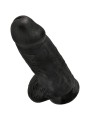 KING COCK PENE REALISTICO CHUBBY 23 CM NEGRO