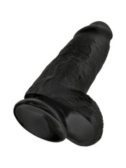 KING COCK PENE REALISTICO CHUBBY 23 CM NEGRO