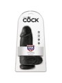 KING COCK PENE REALISTICO CHUBBY 23 CM NEGRO