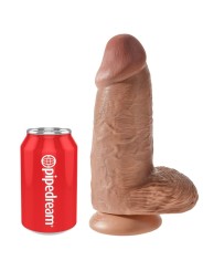 KING COCK PENE REALISTICO CHUBBY 23 CM CARAMELO