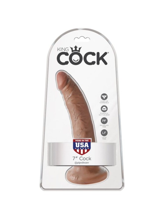 KING COCK PENE REALISTICO 175 CM CARAMELO
