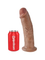 KING COCK PENE REALISTICO 24 CM CARAMELO