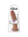 KING COCK PENE REALISTICO 24 CM CARAMELO