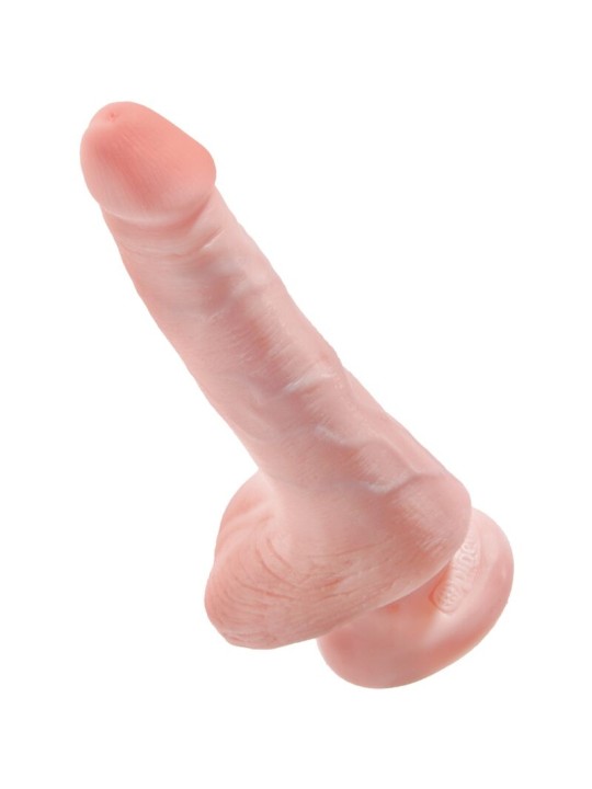 KING COCK PENE REALISTICO CON TESTICULOS 135 CM NATURAL