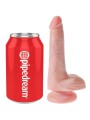 KING COCK PENE REALISTICO CON TESTICULOS 135 CM NATURAL