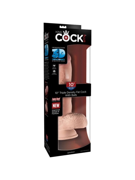 KING COCK PENE REALISTICO CON TESTICULOS 194 CM NATURAL