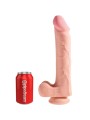 KING COCK PENE REALISTICO 3D CON TESTICULOS 248 CM NATURAL