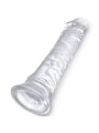 KING COCK CLEAR PENE REALISTICO 197 CM TRANSPARENTE