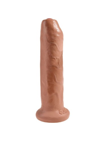 KING COCK PENE REALISTICO CON PREPUCIO 178 CM CARAMELO