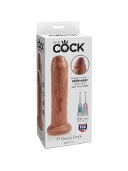 KING COCK PENE REALISTICO CON PREPUCIO 178 CM CARAMELO