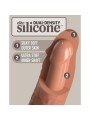 KING COCK ELITE DILDO REALISTICO SILICONA 152 CM CARAMELO