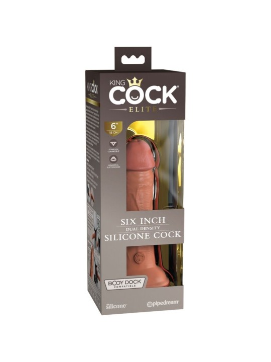 KING COCK ELITE DILDO REALISTICO SILICONA 152 CM CARAMELO