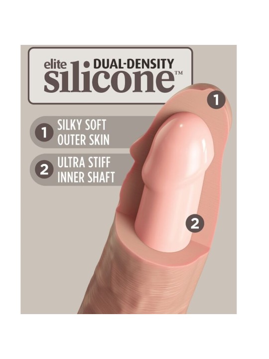 KING COCK ELITE DILDO REALISTICO SILICONA 152 CM