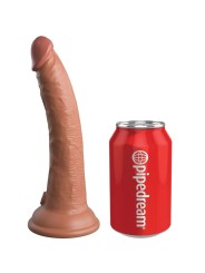 KING COCK ELITE DILDO REALISTICO SILICONA 178 CM CARAMELO