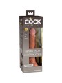 KING COCK ELITE DILDO REALISTICO SILICONA 178 CM CARAMELO