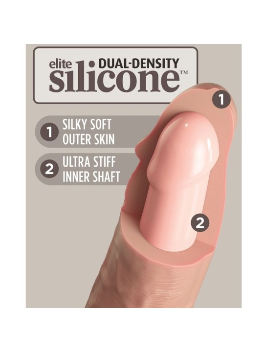 KING COCK ELITE DILDO REALISTICO SILICONA 203 CM