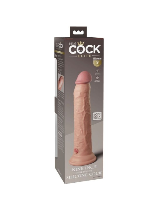 KING COCK ELITE DILDO REALISTICO SILICONA 23 CM