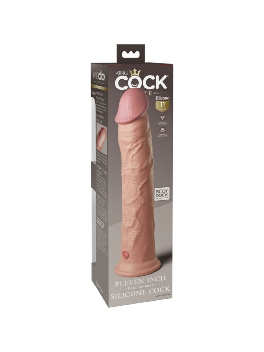 KING COCK ELITE DILDO REALISTICO SILICONA 28 CM