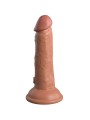KING COCK ELITE DILDO REALISTICO VIBRADOR SILICONA 152 CM CARAMELO