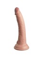 KING COCK ELITE DILDO REALISTICO VIBRADOR SILICONA CONTROL REMOTO 178 CM