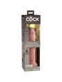 KING COCK ELITE DILDO REALISTICO VIBRADOR SILICONA CONTROL REMOTO 23 CM