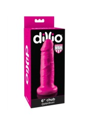 DILLIO DILDO CON VENTOSA CHUB 152 CM ROSA