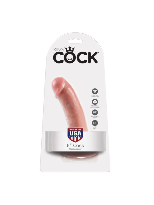 KING COCK 6 PENE NATURAL 152 CM