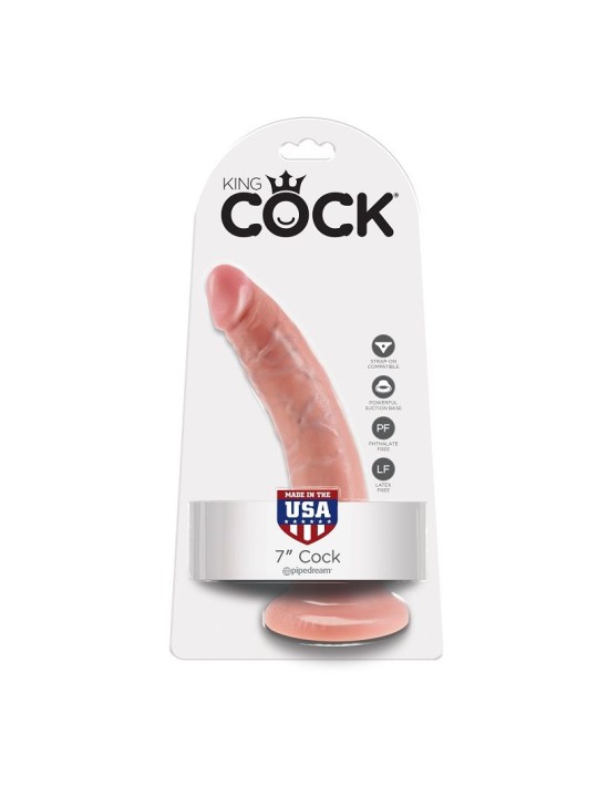 KING COCK 7 PENE NATURAL 178 CM
