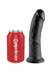 KING COCK 8 PENE NEGRO 203 CM