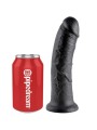 KING COCK 8 PENE NEGRO 203 CM