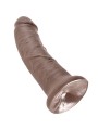 KING COCK 8 PENE MARRON 203 CM