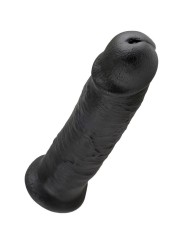 KING COCK 10 PENE NEGRO 25 CM