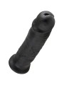 KING COCK 10 PENE NEGRO 25 CM
