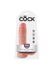 KING COCK 8 PENE REALISTICO NATURAL 203 CM
