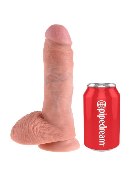 KING COCK 8 PENE REALISTICO NATURAL 203 CM