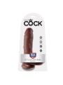 KING COCK 8 PENE REALISTICO MARRON 203 CM