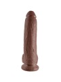 KING COCK 9 PENE REALISTICO MARRON 229 CM