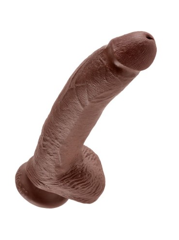 KING COCK 9 PENE REALISTICO MARRON 229 CM