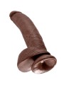 KING COCK 9 PENE REALISTICO MARRON 229 CM