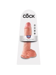 KING COCK 10 PENE REALISTICO NATURAL 265 CM
