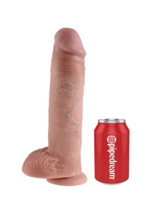 KING COCK 11 PENE REALISTICO NATURAL 28 CM