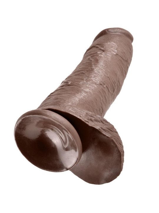 KING COCK 12 PENE REALISTICO MARRON 3048 CM