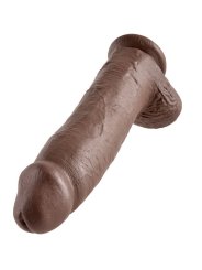 KING COCK 12 PENE REALISTICO MARRON 3048 CM