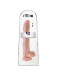 KING COCK PENE CON TESTICULOS 356 CM COLOR NATURAL
