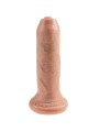 KING COCK DILDO REALISTICO UNCUT NATURAL 15 CM
