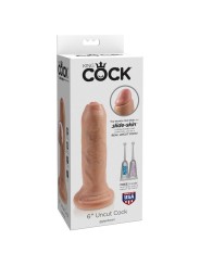KING COCK DILDO REALISTICO UNCUT NATURAL 15 CM