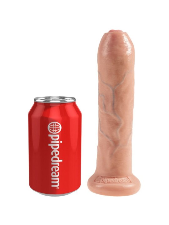KING COCK DILDO REALISTICO UNCUT NATURAL 21 CM