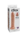KING COCK DILDO REALISTICO UNCUT NATURAL 21 CM