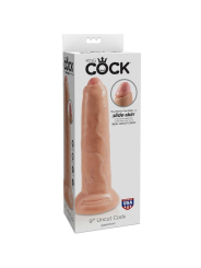KING COCK DILDO REALISTICO UNCUT NATURAL 23 CM