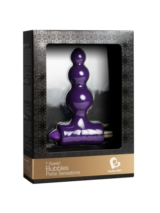 ROCKS OFF ESTIMULADOR ANAL PETITE BUBBLES LILA
